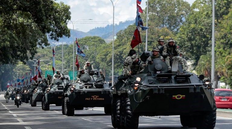 Fanb realiza caravanas en las calles durante despliegue “Los cuarteles van al pueblo”