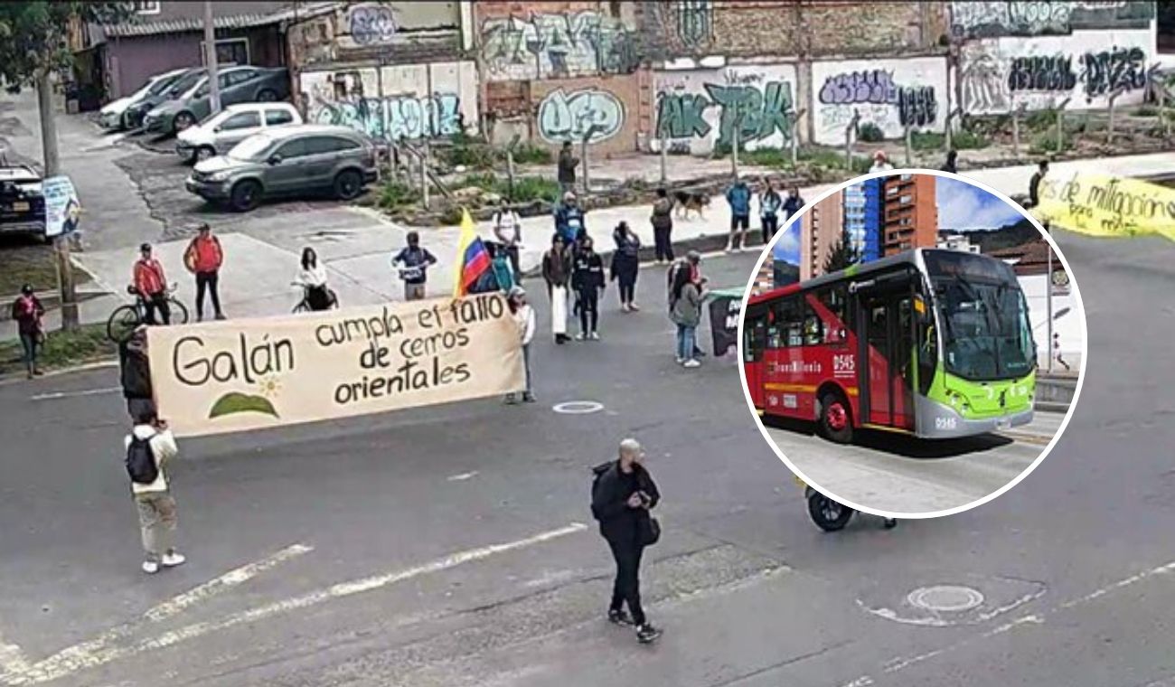 Rutas de TransMilenio hacen desvíos por bloqueos en la 170: evite la zona
