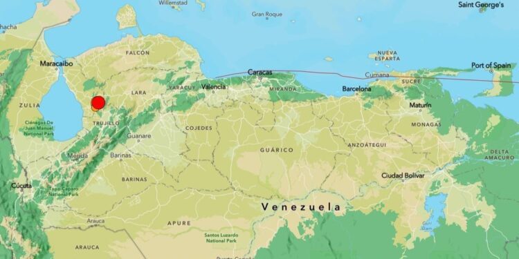 se han registrado 70 temblores en cuatro días en Zulia, Trujillo y Lara
