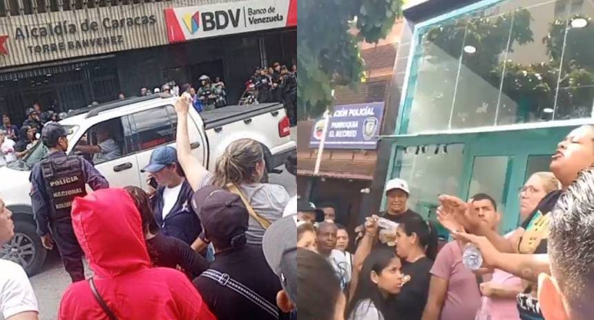 Comerciantes informales protestaron este miércoles, todos esperan soluciones