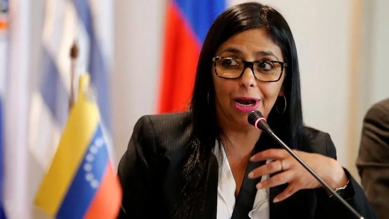 Delcy Rodríguez dice que EEUU "quiere controlar toda la energía del planeta"
