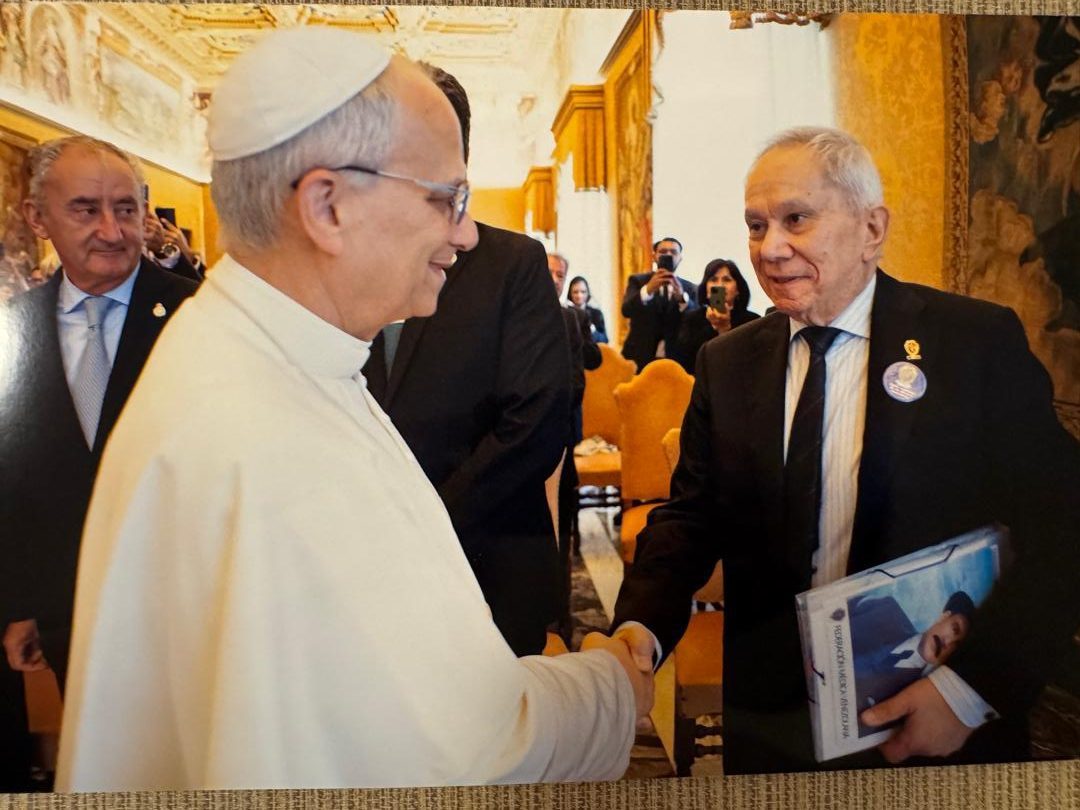 El papa León XIV recibió al presidente de la Federación Médica Venezolana