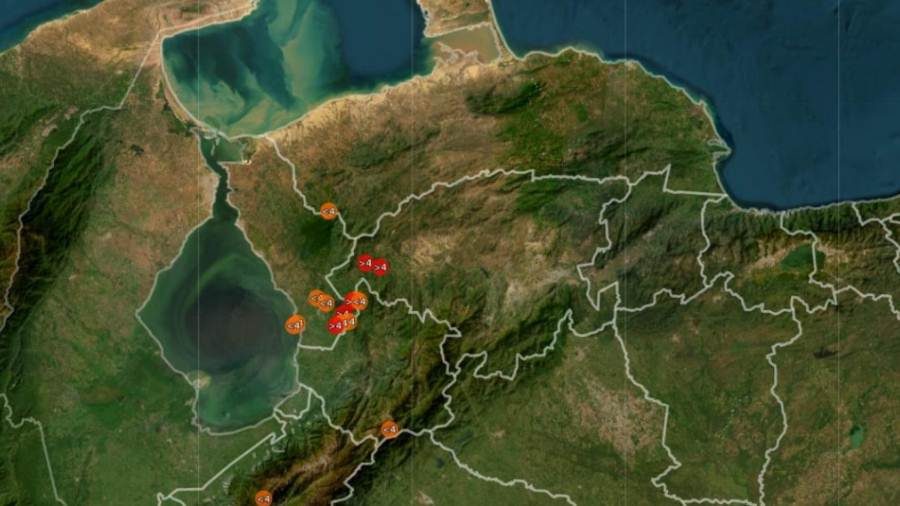 Funvisis reporta 189 sismos en Venezuela durante la última semana