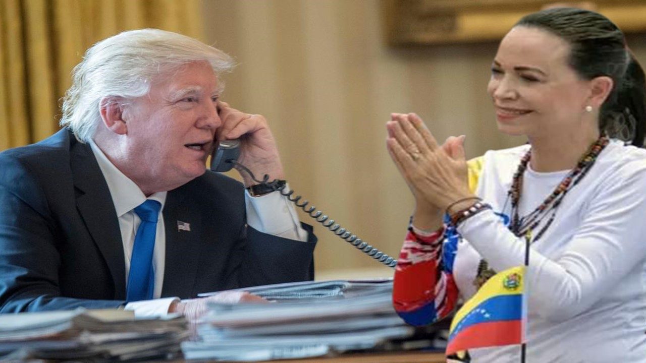 Trump llamó a María Corina para felicitarla por ganar el Premio Nobel de la Paz