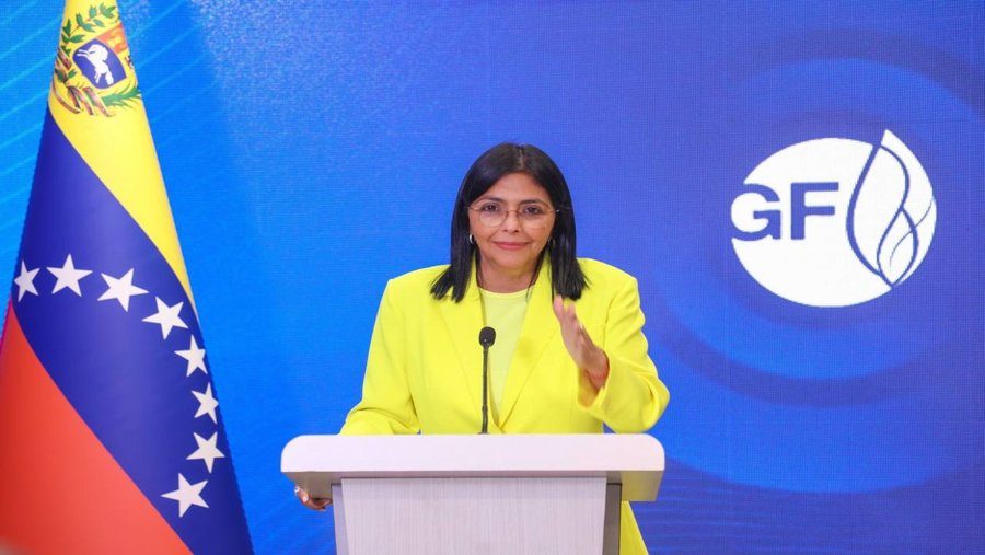 Vicepresidenta Delcy Rodríguez anuncia negociaciones con transnacionales para exportar gas venezolano