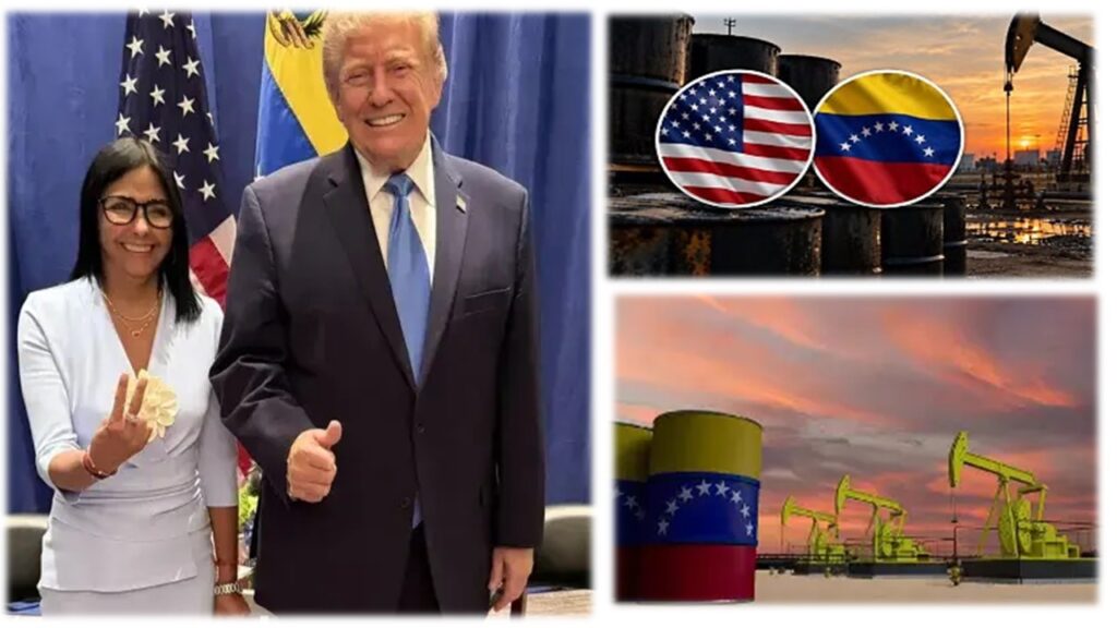 Acuerdo petrolero entre Estados Unidos y Venezuela genera dudas sobre regalías, control empresarial e inversionistas Acuerdo petrolero entre Estados Unidos y Venezuela genera dudas sobre regalías, control empresarial e inversionistas