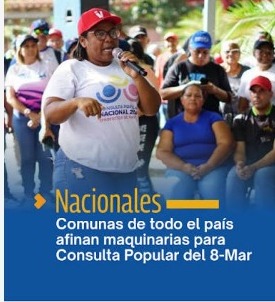 Poder comunal en acción: Se desarrolló la II Consulta Popular Nacional para elegir proyectos de infraestructura y servicios
